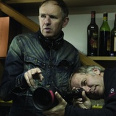 Sur le plateau du film <em>The American</em>