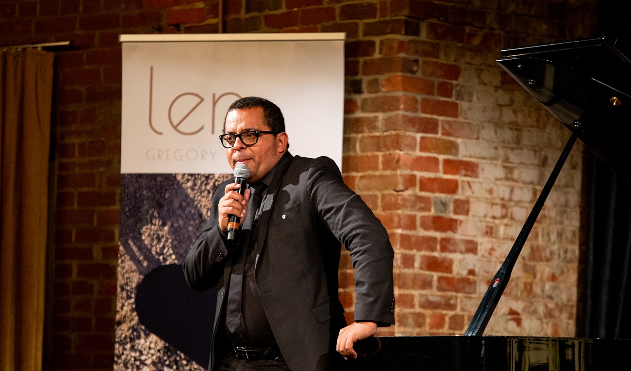 Lancement de l'album Len de Gregory Charles
