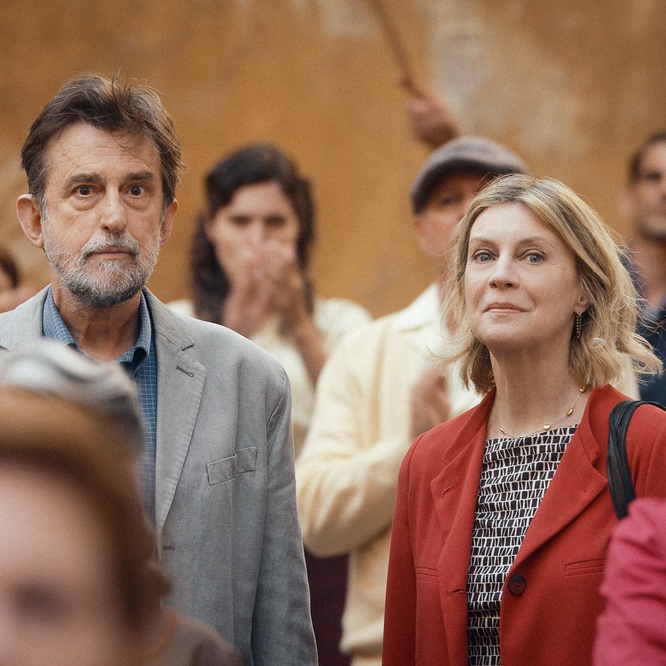 Une scène du film <em>Vers un avenir radieux</em>