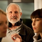 Sur le plateau du film <em>Passion</em>