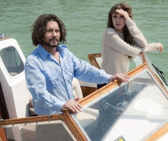 Une scène du film The Tourist