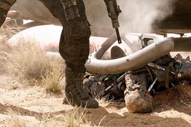 Scène du film Terminator Salvation Scène du film Terminator Salvation