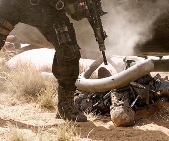 Scène du film Terminator Salvation