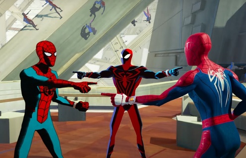 Une scène du film Spider-Man: Across the Spider-Verse