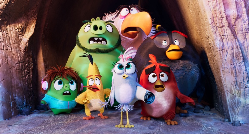 Une scène du film The Angry Birds Movie 2