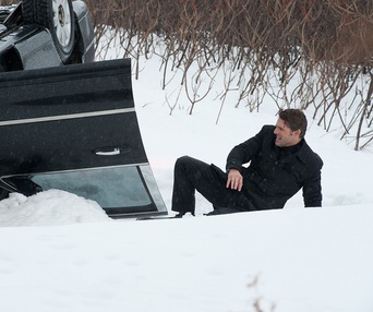 Une scène du film Deadfall
