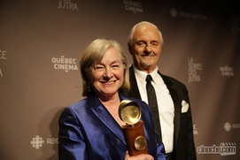 Sur le tapis rouge de la Soirée des Jutra 2014