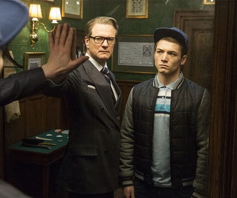 Une scène du film Kingmans: The Secret Service