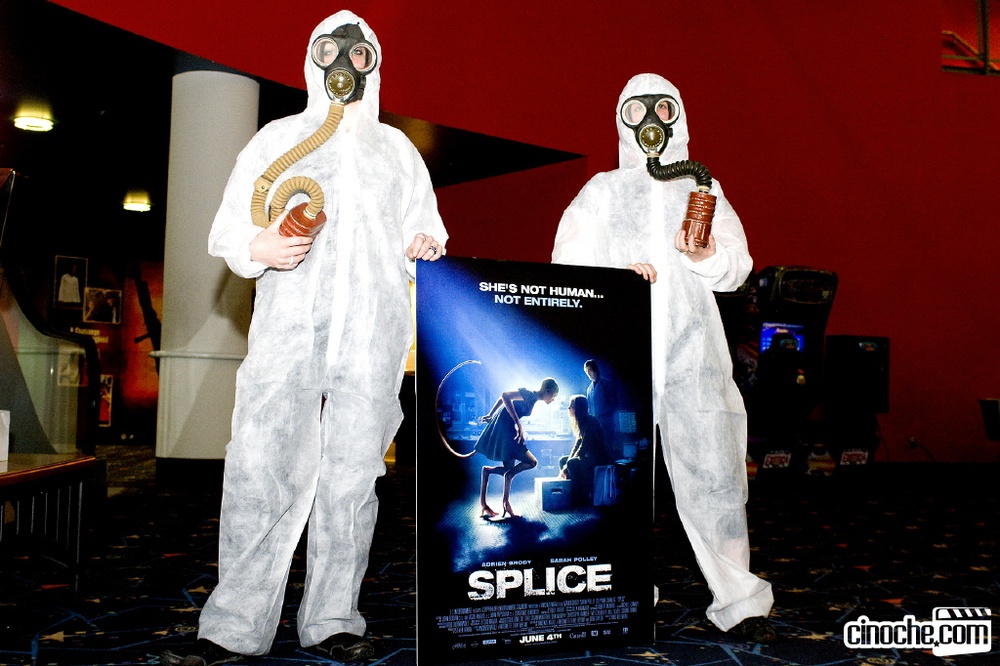 Sur le tapis rouge de Splice