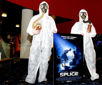 Sur le tapis rouge de Splice