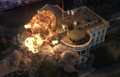 Une scène du film Olympus Has Fallen