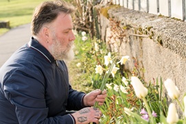 Une scène du film Troisièmes noces