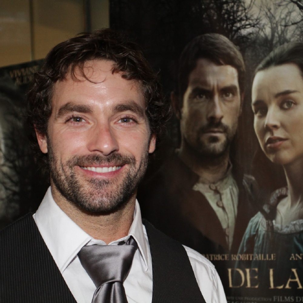 Sur le tapis rouge du film Le poil de la bête
