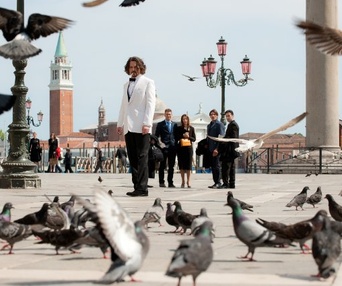 Une scène du film The Tourist