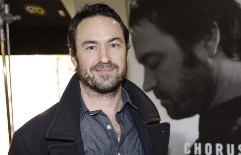 Sébastien Ricard sur le tapis rouge de Chorus