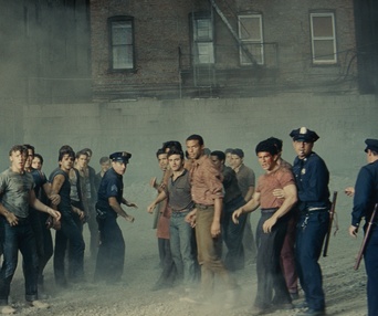 Une scène du film West Side Story