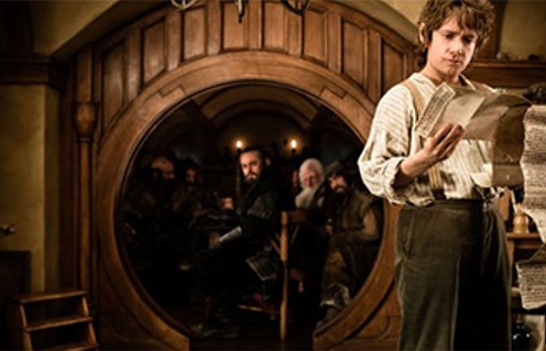 Une scène du film The Hobbit: An Unexpected Journey