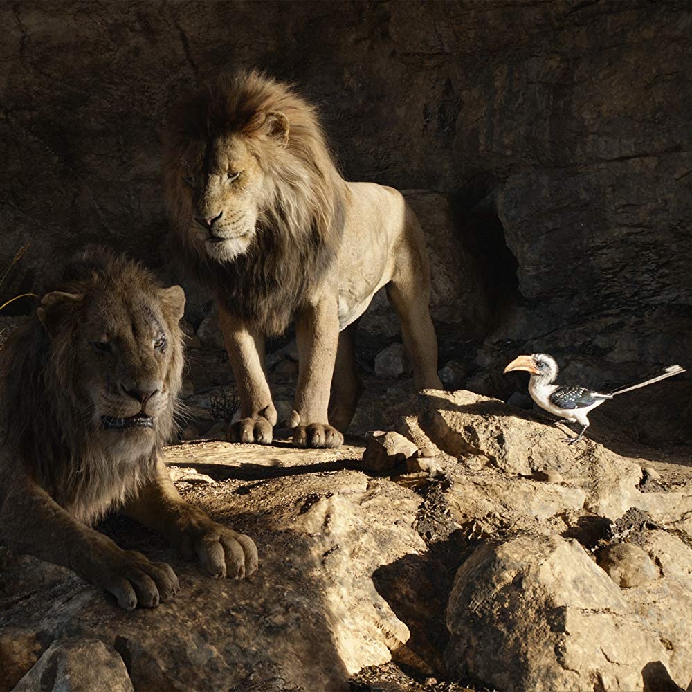 Une scène du film The Lion King