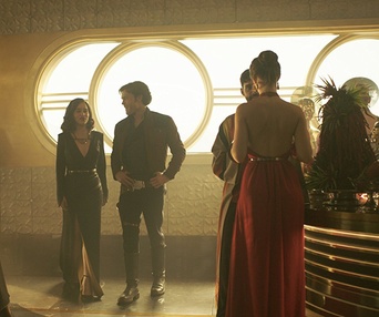 Une scène du film Solo: A Star Wars Story