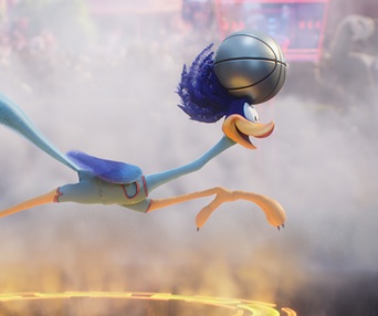 Une scène du film Space Jam: A New Legacy