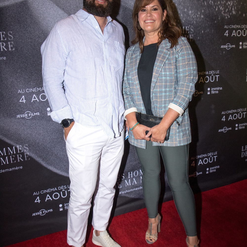 Tapis rouge du film Les hommes de ma mère