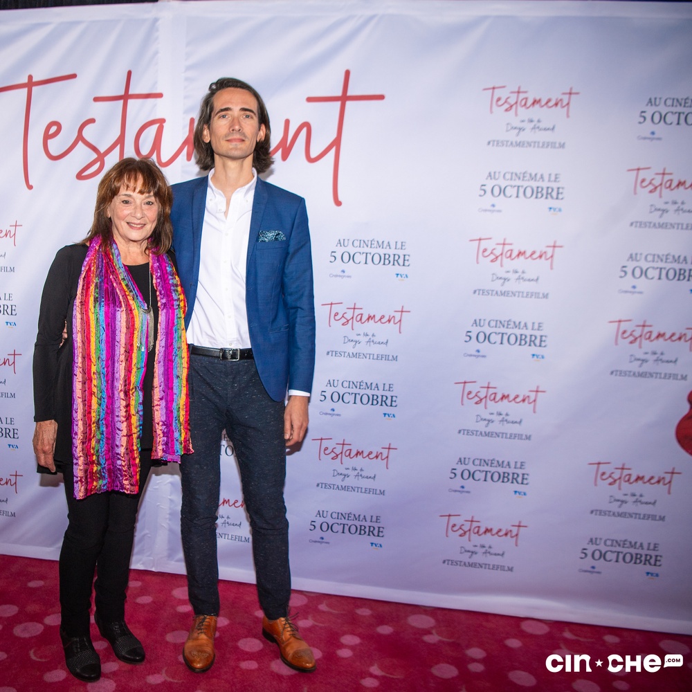 Tapis rouge du film Testament