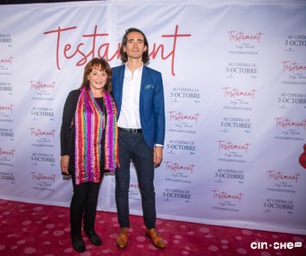 Tapis rouge du film Testament