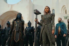 Une scène du film The Marvels
