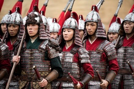 Une scène du film Mulan