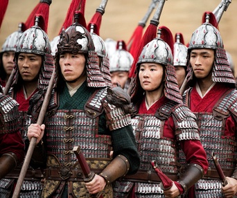 Une scène du film Mulan