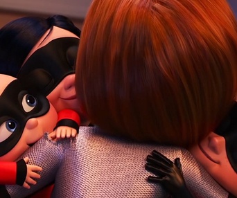 Une scène du film Incredibles 2