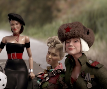 Une scène du film Welcome to Marwen