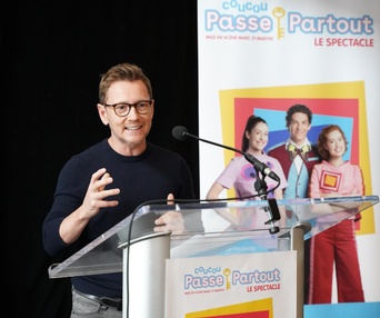 Dévoilement du spectacle Coucou Passe-Partout
