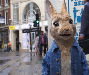 Une scène du film Peter Rabbit 2: The Runaway