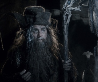 Une scène du film The Hobbit: The Desolation of Smaug