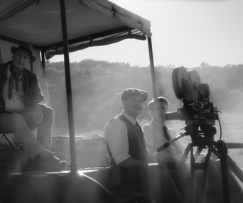 Une scène du film Mank