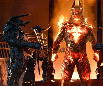Une scène du film Gods of Egypt