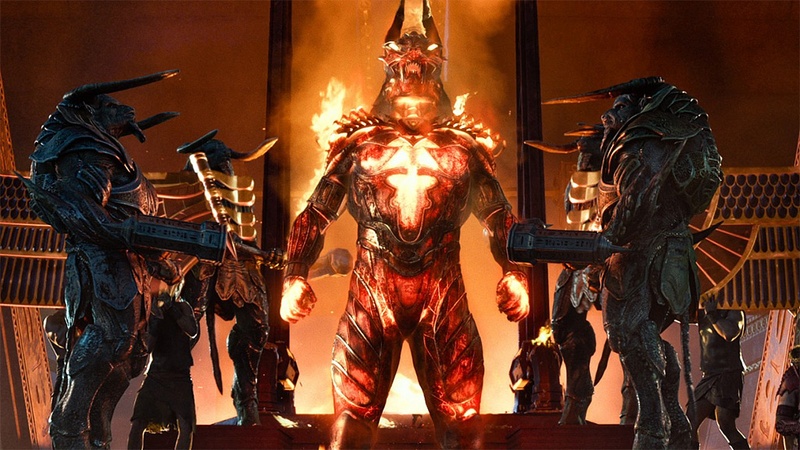 Une scène du film Gods of Egypt