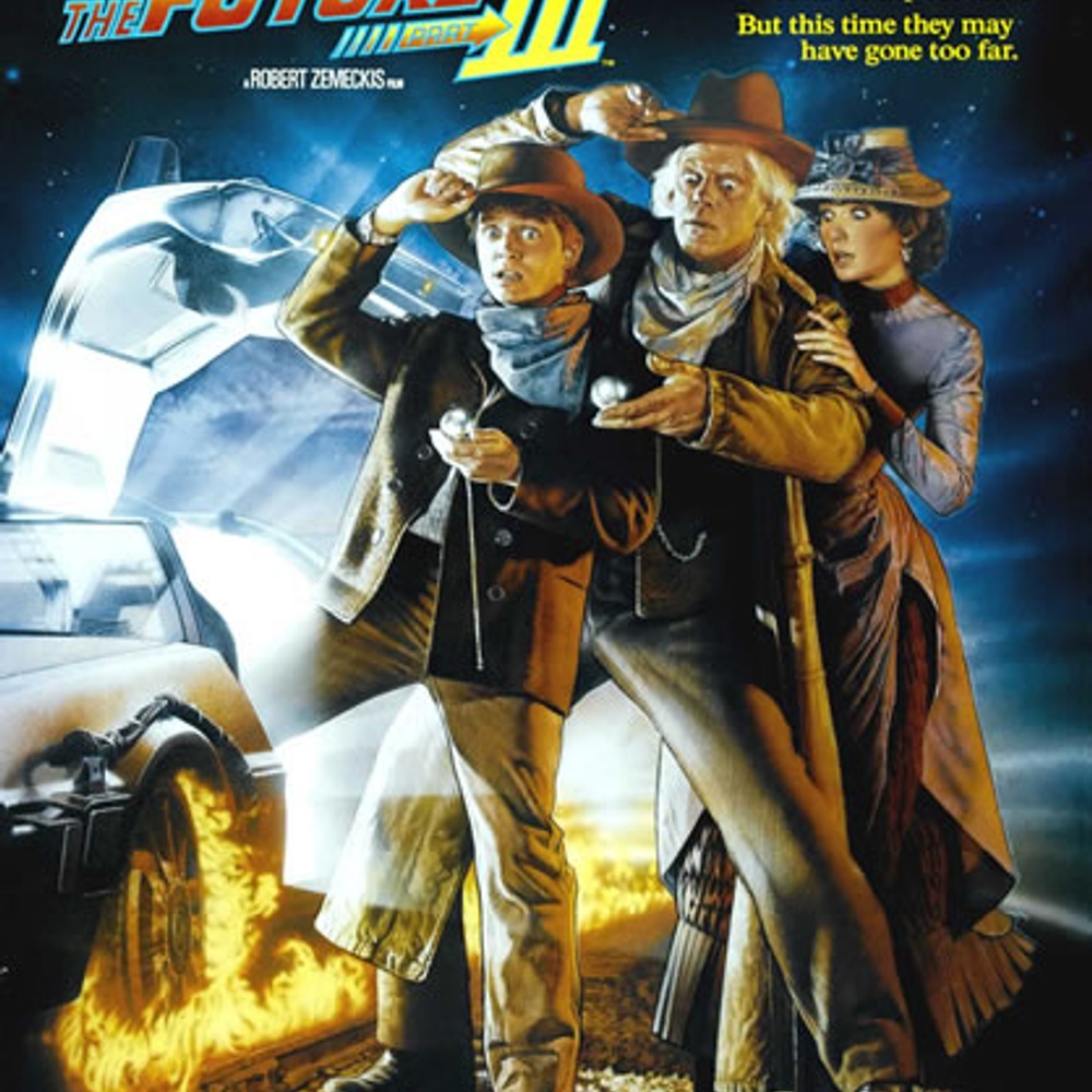 Affiche du film Back to the Future Part III