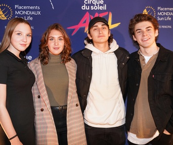Première du spectacle Axel du Cirque du Soleil