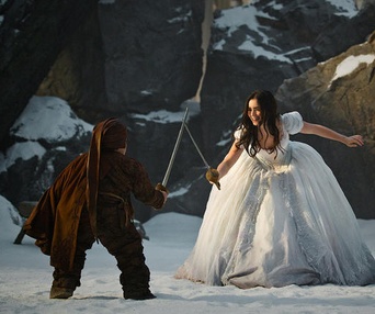 Une scène du film The Brothers Grimm: Snow White