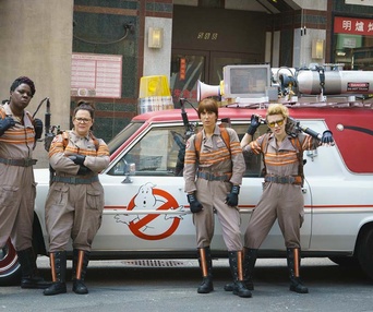 Une scène du film Ghostbusters