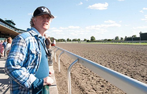 Randall Wallace sur le plateau de Secretariat