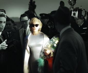 Une scène du film My Week with Marilyn