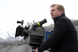 Sur le plateau du film  Interstellar
