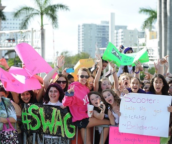 Une scène du film Justin Bieber?s Believe