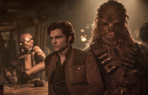 Une scène du film Solo: A Star Wars Story
