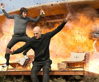 Une scène du film The Brothers Grimsby