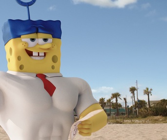 Une scène du film The SpongeBob Movie: Sponge Out of Water