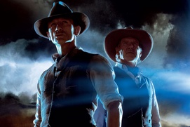 Affiche du film Cowboys et Aliens Affiche du film Cowboys et Aliens
